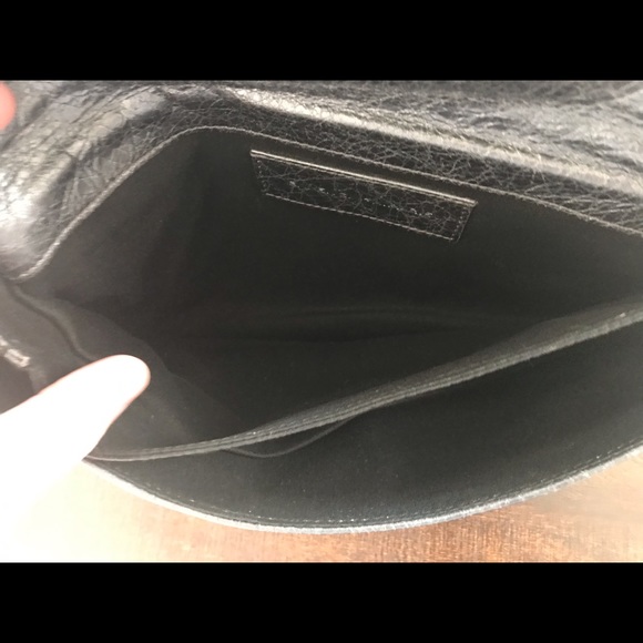 Vintage Metallic Balenciaga Envelope Clutch - Picture 4 of 10